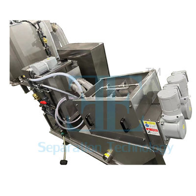 12000L/H آلة مطبخ المسمار إزالة الماء 40kg/H مطبخ المسمار متعددة الألواح