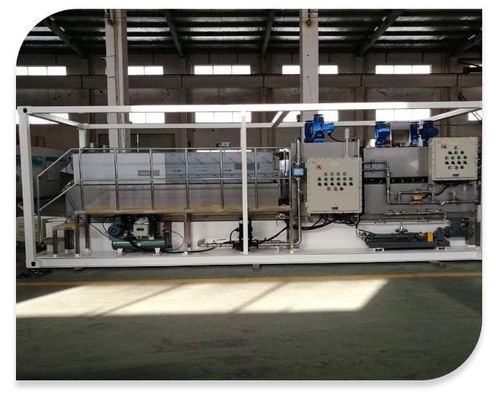 0.8m3/H-12m3/H مطبخ المسمار إزالة المياه 0.4kw مطبخ إزالة المياه