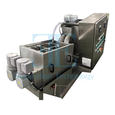 12000L/H آلة مطبخ المسمار إزالة الماء 40kg/H مطبخ المسمار متعددة الألواح