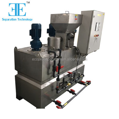 0.75kw جهاز الجرعة الكيميائية وحدة الجرعة البوليمرية 2000L / H الإنتاجية