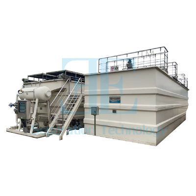 معالجة مياه الصرف الصحي الدهنية نظام DAF مضخة 5.5kw DAF معالجة مياه الصرف الصحي