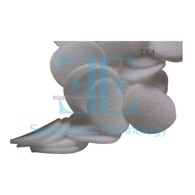 ارتداء مجاني Mutag Biochip MBBR 30mm Dia MBBR الوسائط المرشحة 500L / ساعة