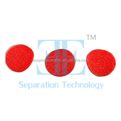 ارتداء مجاني Mutag Biochip MBBR 30mm Dia MBBR الوسائط المرشحة 500L / ساعة
