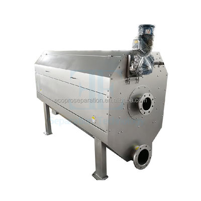 85L / H شاشة طبلة دوارة مدعومة داخليا SUS304 0.75kw شاشة طبلة دوارة