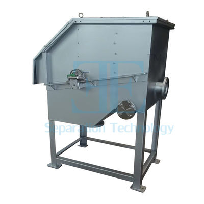0.75kw SUS304 آلة فحص الطبول الدوار DN350 شاشة تصفية الطبول الدوار