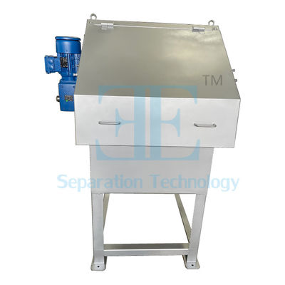 0.75kw SUS304 آلة فحص الطبول الدوار DN350 شاشة تصفية الطبول الدوار