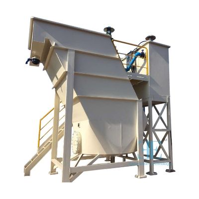سهولة الصيانة معدات معالجة المياه نظام Lamella Clarifier مع نظام التحكم PLC 0.55kw