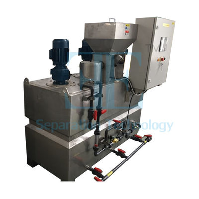 نظام تزويد السوائل التلقائي مع التحكم في PLC