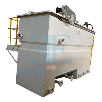إزالة الـ SS و BOD سهلة بالهواء المذاب 7600 * 2800 * 2260mm 0.55kw قوة المثير المتدفق