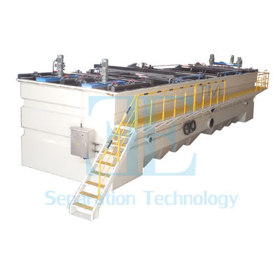 0.8kw Skimmer الغاز المحلول طوفان لمعالجة الحمّال عالية الحمل ما يصل إلى 70kg / m2.h
