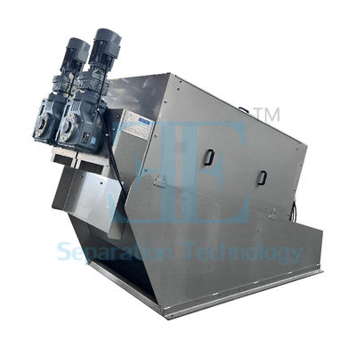 آلة إزالة المياه من الوحل المضغوطة ذات المسمار الموفر للطاقة 1kW 220V-380V